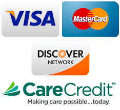 we accept card payments and carecredit